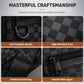 Pánská crossbody kabelka ze čtvercové PU kůže