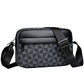 Pánská crossbody kabelka ze čtvercové PU kůže