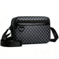 Pánská crossbody kabelka ze čtvercové PU kůže