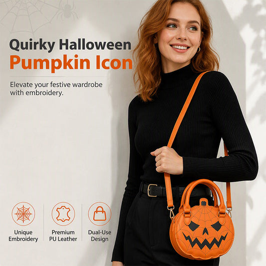 Roztomilá halloweenská kabelka ve tvaru dýně