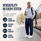 👖 Pohodlí bez zavazování | Pánské volné cargo jogger kalhoty se stahovací šňůrkou