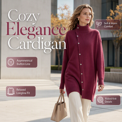 👚✨Dámský útulně elegantní kardigan