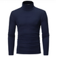 Pánský slim fit top s falešným rolákem