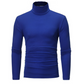 Pánský slim fit top s falešným rolákem