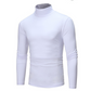 Pánský slim fit top s falešným rolákem