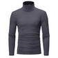 Pánský slim fit top s falešným rolákem