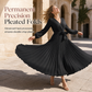 👗✨Dámské elegantní maxi šaty s překříženým výstřihem do V a plisováním✨