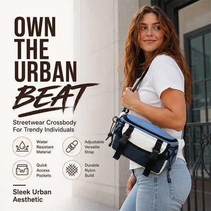 Unisex trendovní sportovní crossbody taška