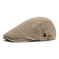 Unisex Vintage Distressed Barett Flat Cap