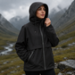 Dámská outdoorová větruodolná bunda s kapucí