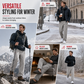 🔥💨Unisex zateplené teplé fleece kalhoty